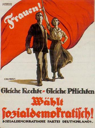 File:Gleiche Rechte Gleiche Pflichten, social democrat party poster 1919.jpg