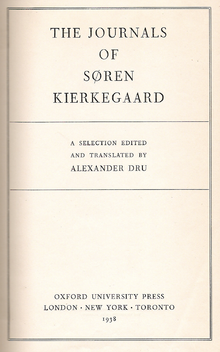Title page of a book, headed