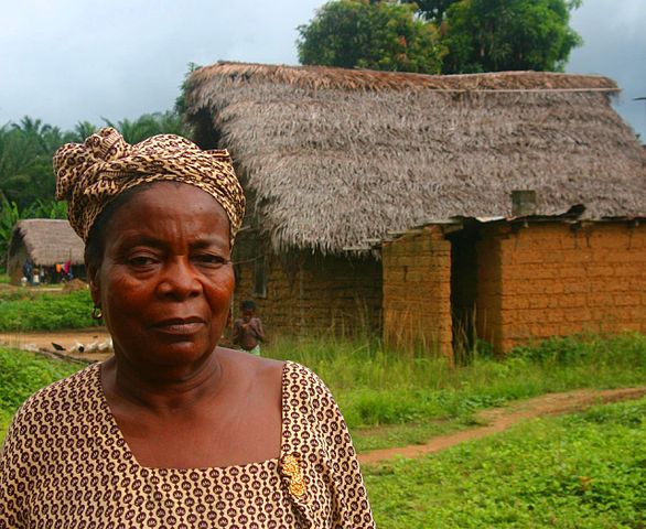 File:Sierra Leone village woman.jpg