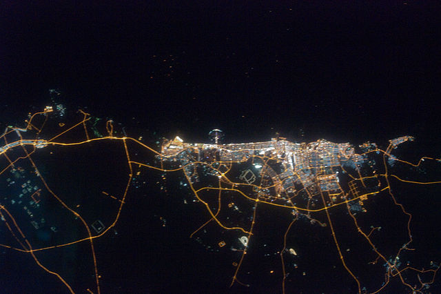 File:City of Dubai at Night, United Arab Emirates.jpg