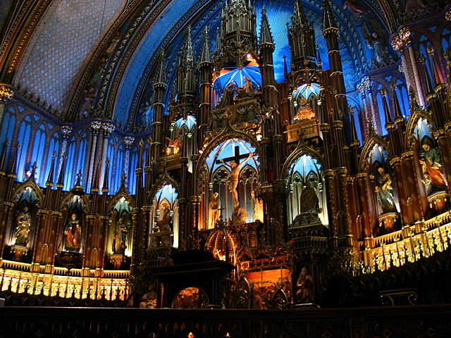 File:Notre-Dame de Montreal Basilica Altar.jpg