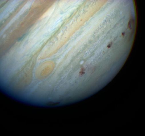 File:Jupiter showing SL9 impact sites.jpg