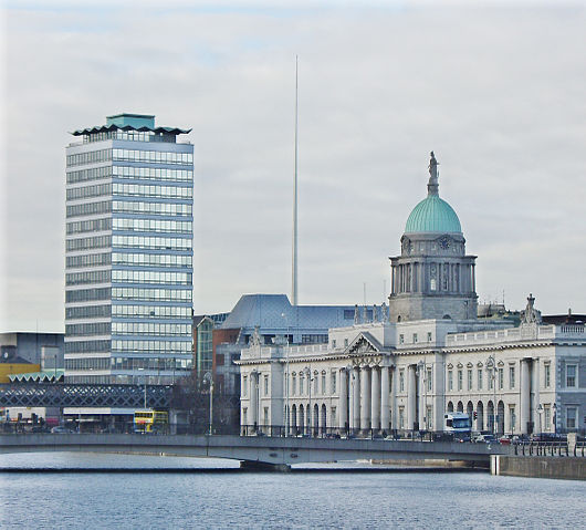 File:Liberty Hall Spire and Custom House brighter.jpg