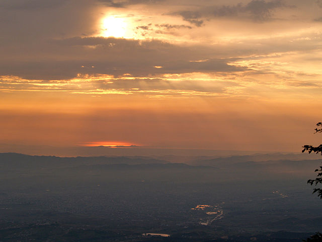 File:Sunset at Mount Dajti.jpg