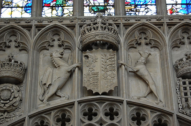File:King's College Chapel - stonework detail - Cambridge - UK - 2007.jpg