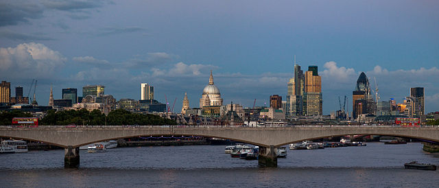 File:City of London skyline at dusk.jpg