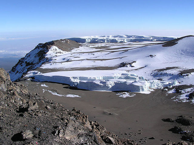 File:Glacier at summit of Mt Kilimanjaro 001.JPG