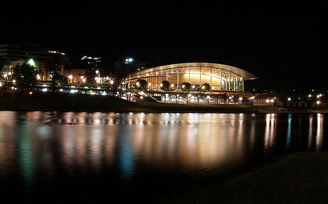 File:Adelaide Convention Centre at night.jpg
