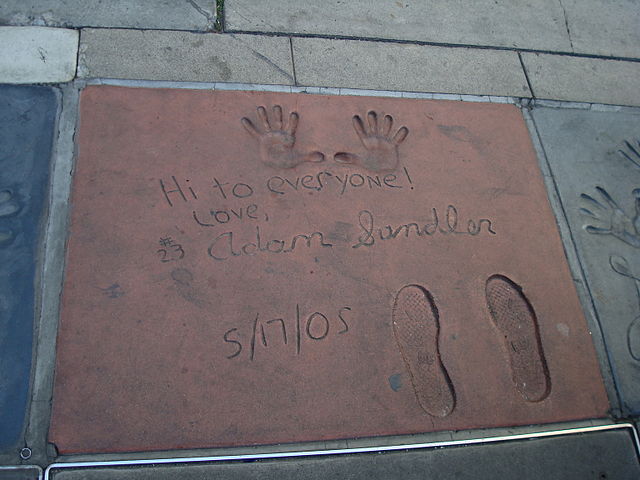 File:Adam Sandler footprint.jpg