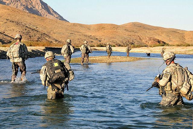 File:Soldiers crossing the Arghandab River.jpg