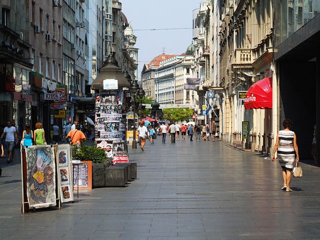 File:Knez Mihailova street, Belgrade (by Pudelek) 2.JPG