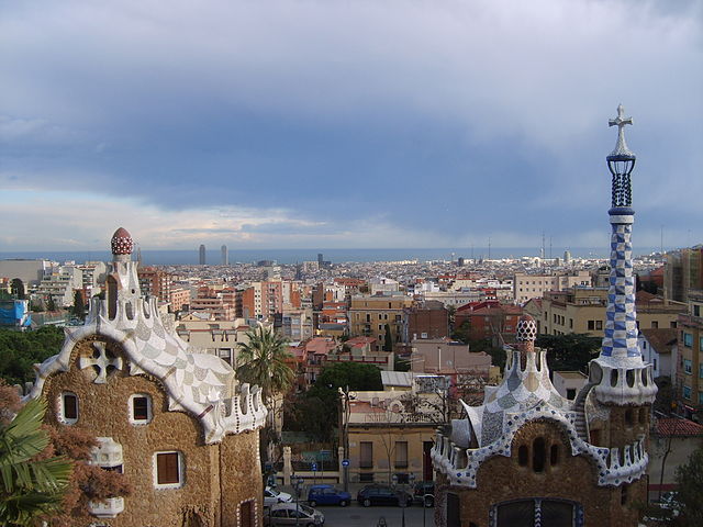 File:Barcelona in Parc Güell.JPG