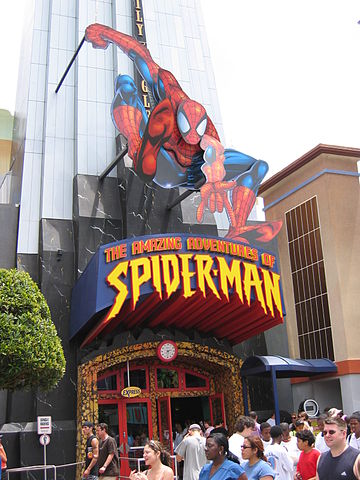 File:The Amazing Adventures of Spiderman Entrance Islands of Adventure.jpg