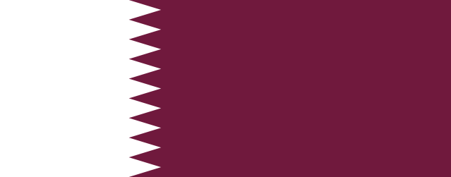 File:Flag of Qatar.svg