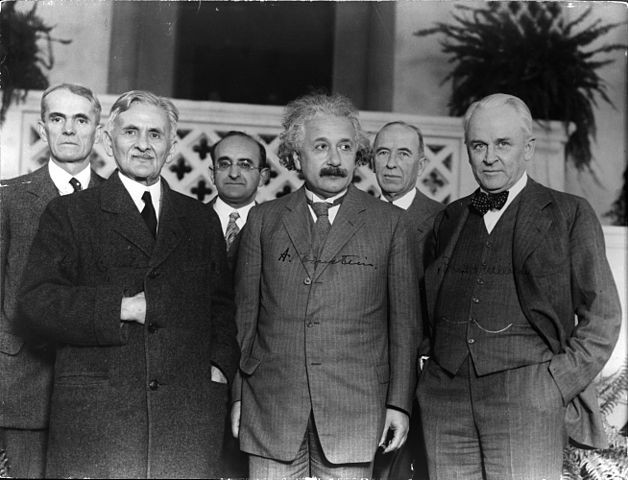 File:Portrait of Albert Einstein and Others (1879-1955), Physicist.jpg