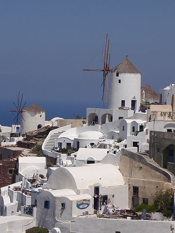 File:Santorini windmills.jpg