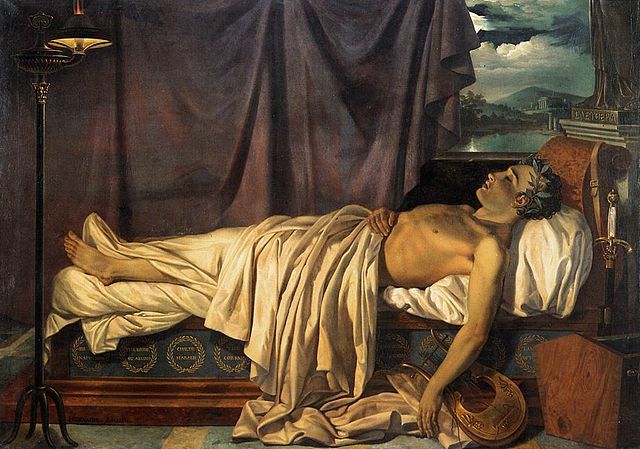 File:Lord Byron on his Death-bed c. 1826.jpg