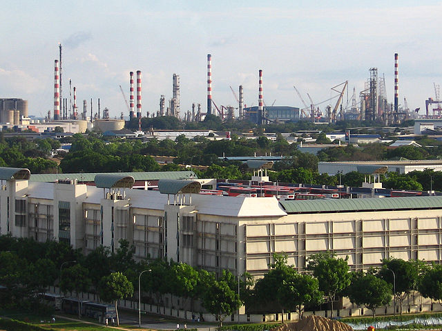 File:Jurong Industrial Estate aerial view.jpg
