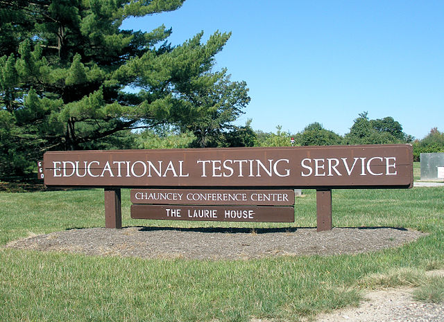 File:Educational Testing Service welcome sign.jpg