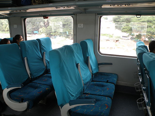 File:CC class seats in Mysore Shatabdi.JPG