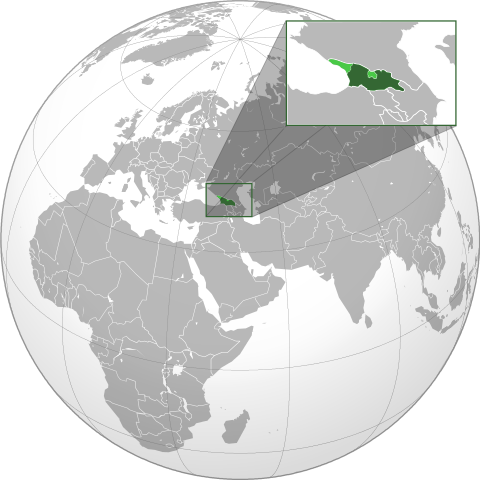 File:Georgia (orthographic projection with inset).svg