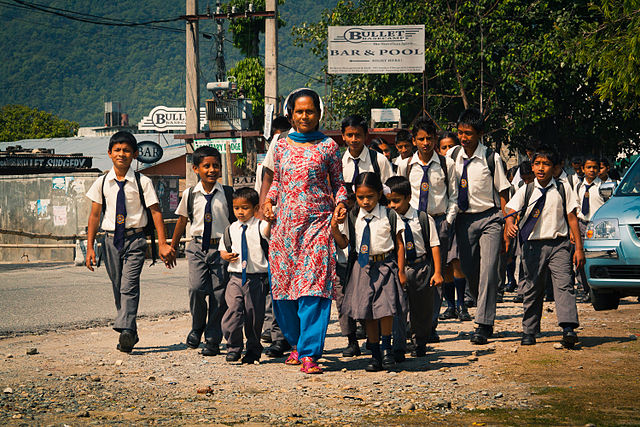 File:Nepalese school.jpg
