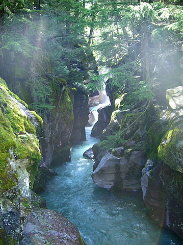File:Avalanche Creek Glacier National park 2007.JPG