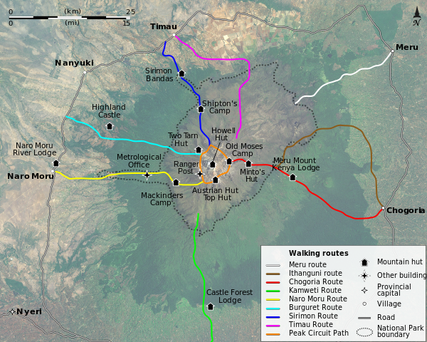 File:Mount Kenya Climbing Routes and Huts photomap-en.svg