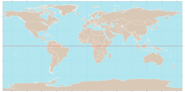 File:World map with equator.svg